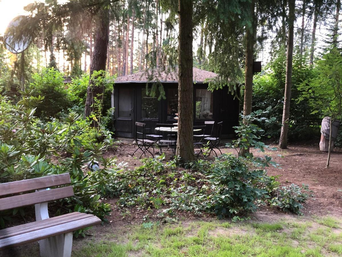 Ferienhaus Reetdach 1300Qm Privatgrundstueck Bootssteg Sauna Templin Luebbesee Uckermark Erholung Pur Seenplatte Petersdorf  Ngoại thất bức ảnh