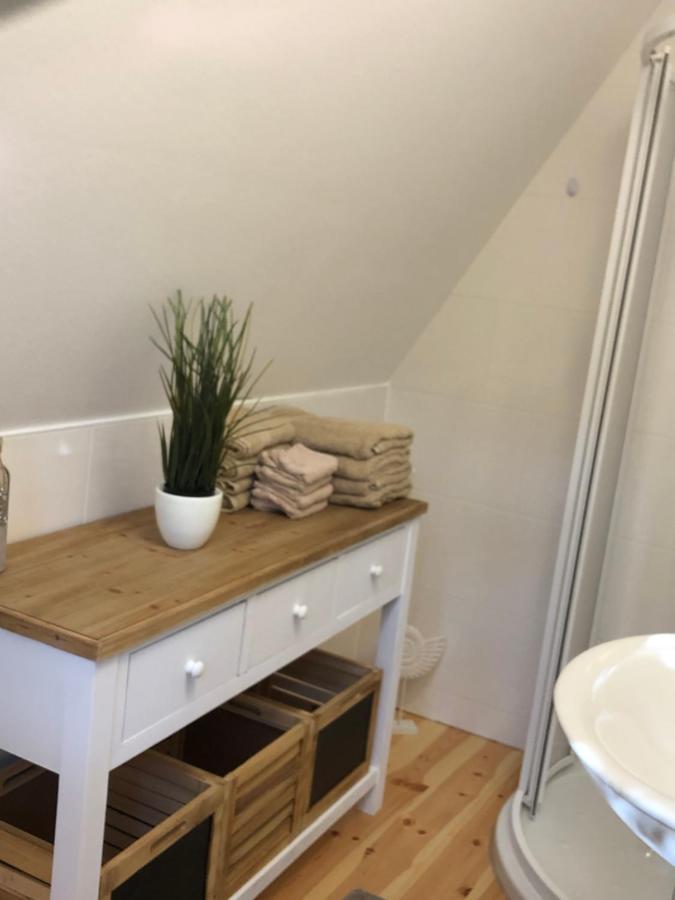Ferienhaus Reetdach 1300Qm Privatgrundstueck Bootssteg Sauna Templin Luebbesee Uckermark Erholung Pur Seenplatte Petersdorf  Ngoại thất bức ảnh