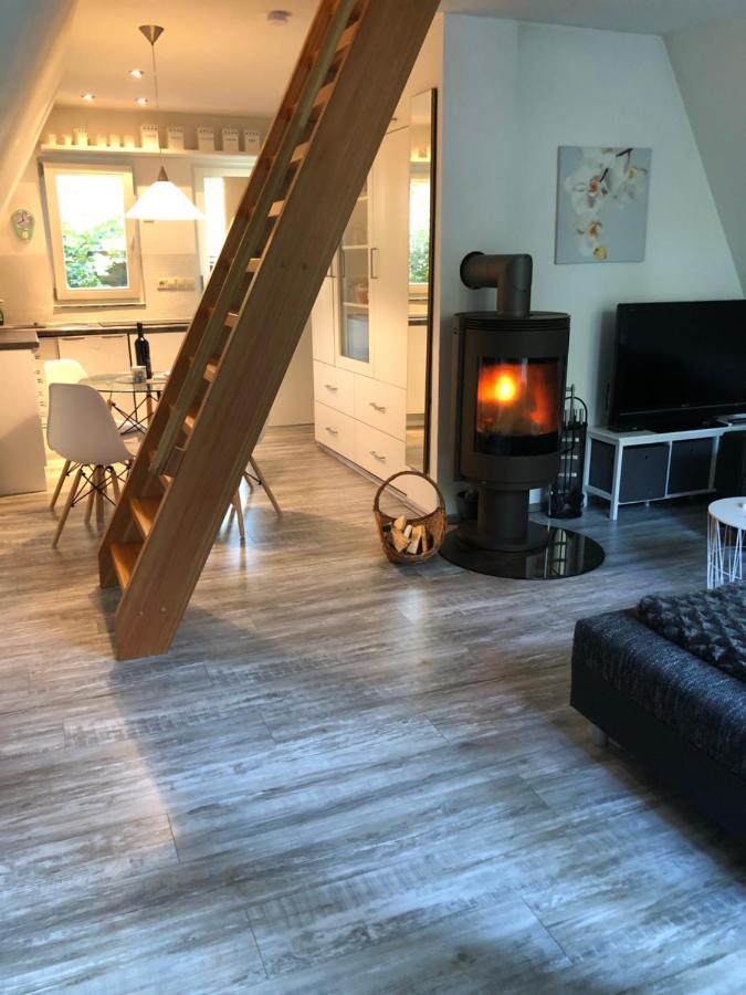 Ferienhaus Reetdach 1300Qm Privatgrundstueck Bootssteg Sauna Templin Luebbesee Uckermark Erholung Pur Seenplatte Petersdorf  Ngoại thất bức ảnh